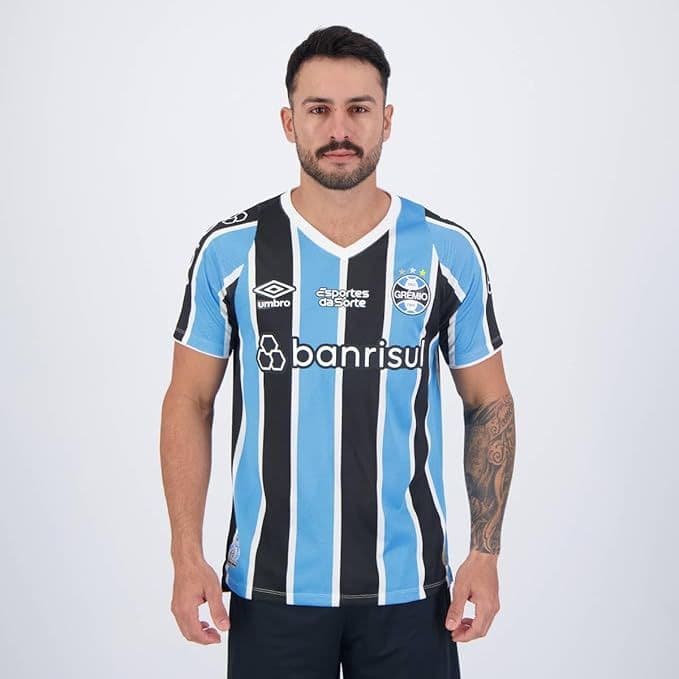 Camisa Umbro Grêmio I 2024 Jogador P